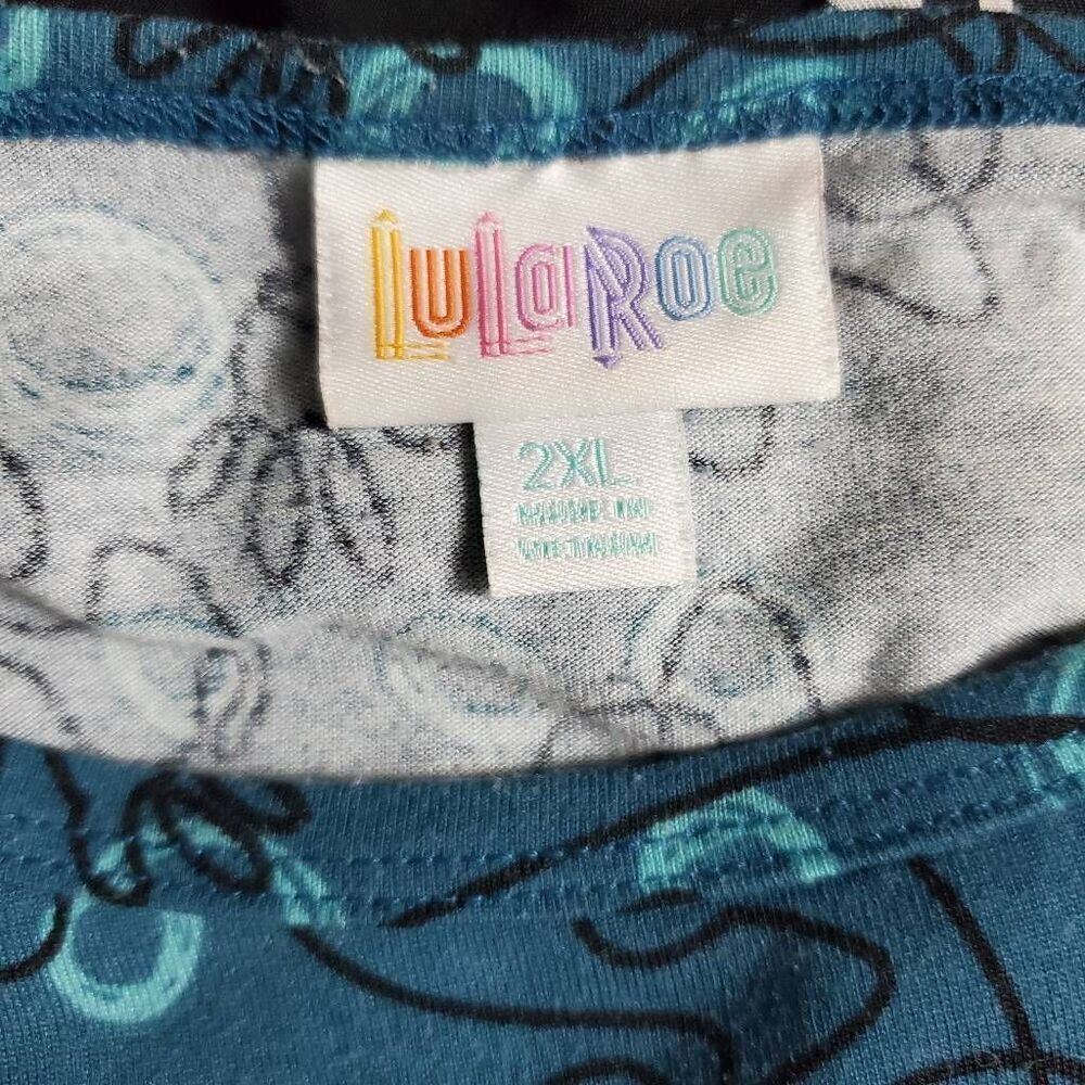 LuLaRoe Disney Minnie Mouse Oversized Tunic Top 2XL - Picture 5 of 7